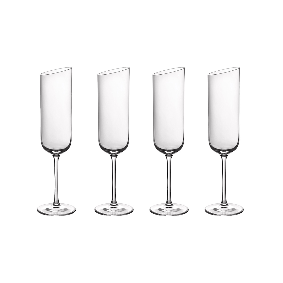 VILLEROY & BOCH NewMoon Calice Spumante Set 4 Pezzi 120ml Cristallo
